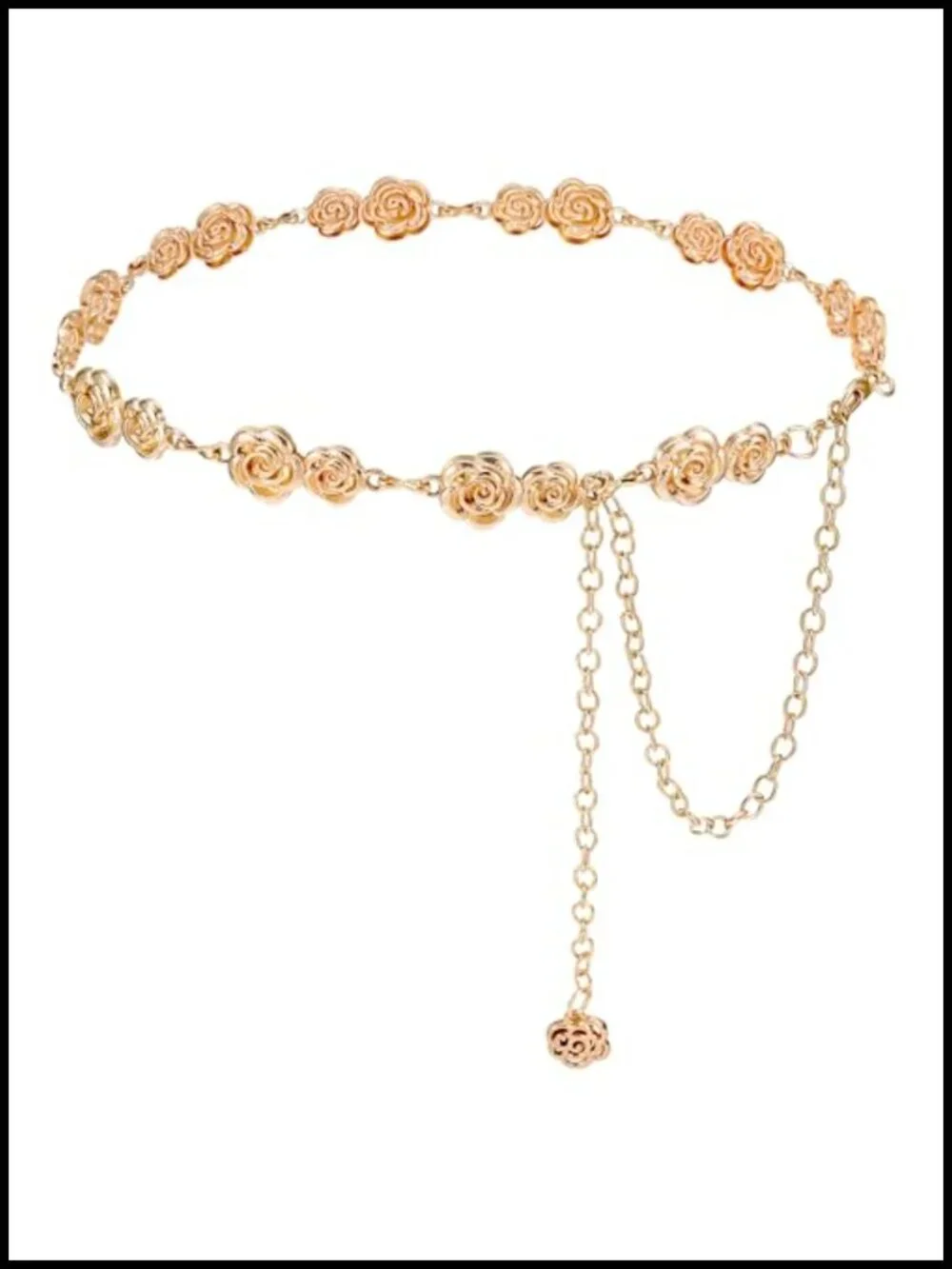 Adjustable Layered Waist Chain Belt for Women Bohemian Beach Dresses